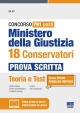 CONCORSO 791 POSTI MINISTERO DELLA GIUSTIZIA 18 CONSERVATORI prova scritta