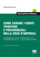 COME SANARE I DEBITI TRIBUTARI E PREVIDENZIALI NELLA CRISI D'IMPRESA