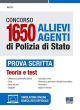 CONCORSO 1650 ALLIEVI AGENTI POLIZIA DI STATO