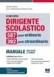 CONCORSO DIRIGENTE SCOLASTICO 587 POSTI ORDINARIO - 392 POSTI STRAORDINARIO