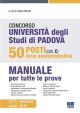 CONCORSO UNIVERSITÀ DEGLI STUDI DI PADOVA - 50 POSTI AREA AMMINISTRATIVA
