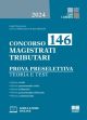 CONCORSO 146 MAGISTRATI TRIBUTARI 2024