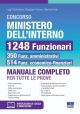 CONCORSO MINISTERO DELL'INTERNO 1248 FUNZIONARI -350 funz. amministrativi - 514 funz. economico-finanziari