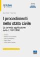 I PROCEDIMENTI NELLO STATO CIVILE