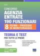 CONCORSO AGENZIA ENTRATE 190 FUNZIONARI 8 FG/MA-Processi di Monitoraggio