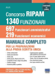 CONCORSO RIPAM 1340 Funzionari 697 Amministrativi 219 Economici