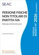MODELLO REDDITI 2026 PERSONE FISICHE NON TITOLARI DI P.IVA E-book