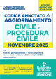 CODICE DI AGGIORNAMENTO DI DIRITTO CIVILE E PROCEDURA CIVILE Novembre 2025
