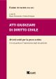 ATTI GIUDIZIARI DI DIRITTO CIVILE Esame avvocato 2024-2025