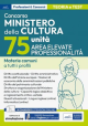 CONCORSO MINISTERO DELLA CULTURA 75 UNITÀ AREAELEVATE PROFESSIONALITÀ