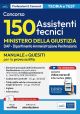 CONCORSO 150 ASSISTENTI TECNICI Ministero della Giustizia - DAP - Dipartimento A mministrazione Penitenziaria