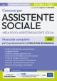 CONCORSI PER ASSISTENTE SOCIALE Area socio-assistenziale enti locali