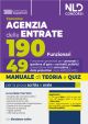 CONCORSO AGENZIA DELLE ENTRATE 2024 - 190 FUNZIONARI 49 funzionari per i process i di gestione di gare e contratti pubblici, prevenzione della corruzione e data protection (Cod. 49)