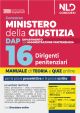 CONCORSO MINISTERO DELLA GIUSTIZIA DAP 16 Dirigenti penitenziari