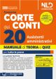 CONCORSO CORTE DEI CONTI 20 Assistenti amministrativi