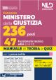 CONCORSO MINISTERO GIUSTIZIA 236 POSTI 47 Funzionario tecnico edile (cod.03)