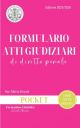 FORMULARIO ATTI GIUDIZIARI DI DIRITTO PENALE pocket