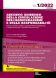 ARCHIVIO GIURIDICO DELLA CIRCOLAZIONE DELL'ASSICURAZIONE E DELLA RESPONSABILITÀ